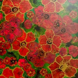 Crimson Blooms